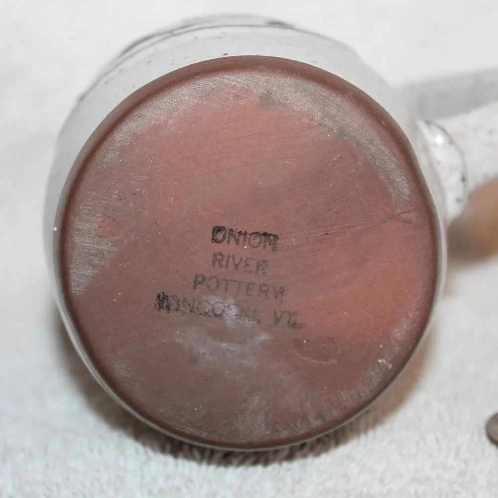 Onion River Pottery Creamer
